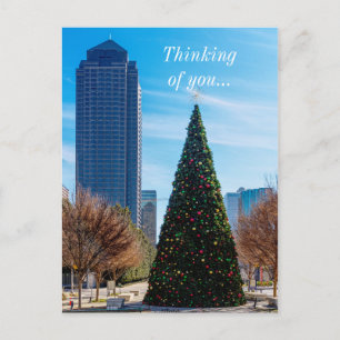 Das ist die Jahreszeit in Dallas denken Sie an Ihr Postkarte