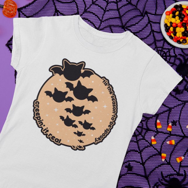Das ist die Jahreszeit, in der Kawaii Halloween zu T-Shirt (Von Creator hochgeladen)