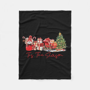 Das ist die Jahreszeit Kaffee Latte Gnome Sleigh C Fleecedecke