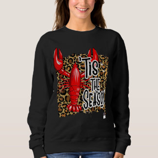 Das ist die Jahreszeit Krauschfisch Leopard Mardi  Sweatshirt