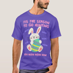 Das ist die Jahreszeit, lustige Schokolade Osterei T-Shirt