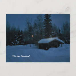 'Das ist die Jahreszeit nach Norden, Winterurlaub  Postkarte