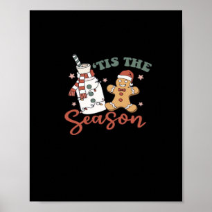 Das ist die Jahreszeit Neujahr Funny Christmas Poster