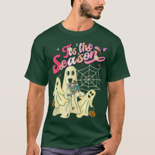 Das ist die Jahreszeit Pumpkin Boo 60er 70er Hippi T-Shirt