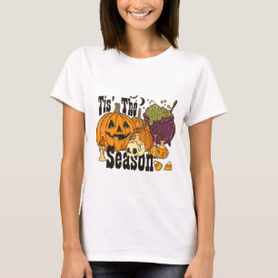 Das ist die Jahreszeit Pumpkin Cauldron Candles Ha T-Shirt