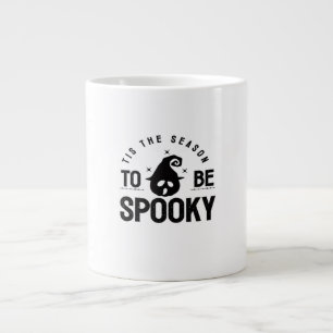 Das ist die Jahreszeit, um ein toller Halloween-Ta Jumbo-Tasse