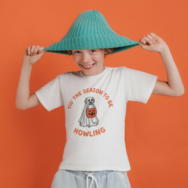 Das ist die Jahreszeit, um Halloween Hund zu heule T-Shirt (Von Creator hochgeladen)