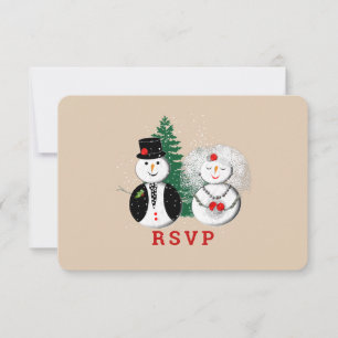 Das ist die Jahreszeit, um Verheiratet Hochzeit zu RSVP Karte