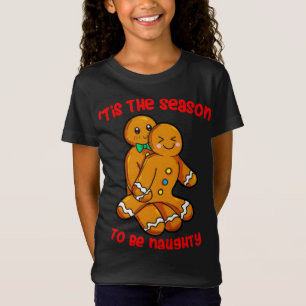 Das ist die Jahreszeit Weihnachts-Lebkuchen Couple T-Shirt