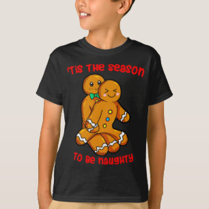 Das ist die Jahreszeit Weihnachts-Lebkuchen Couple T-Shirt