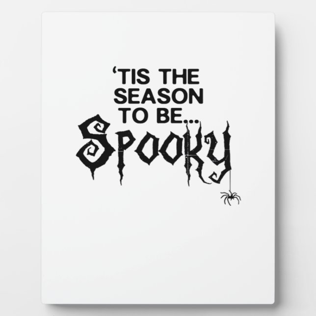 Das ist die Jahreszeit zu spucken Fotoplatte (Vorderseite)