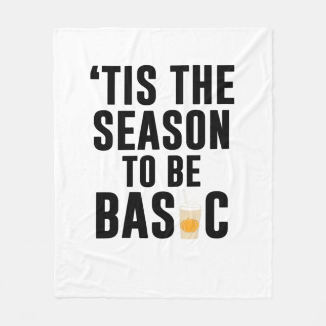 Das ist die Jahreszeit zu Weihnachten Fleecedecke (Vorderseite)