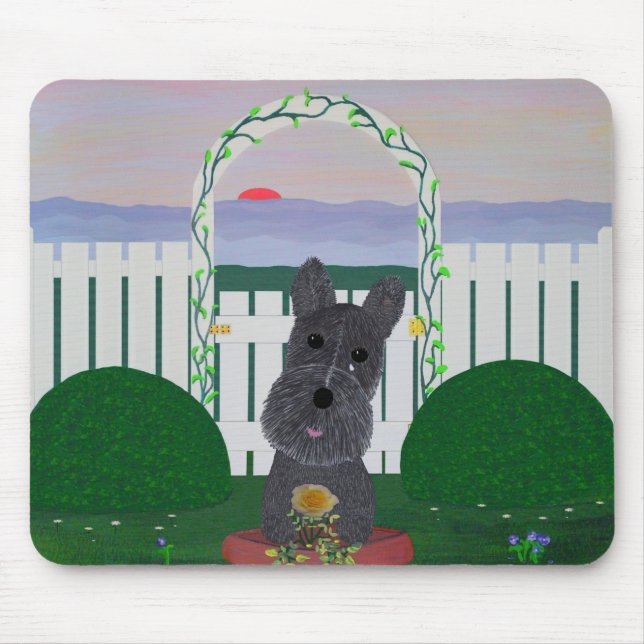 Das ist die letzte Rose des Sommers Mousepad (Vorne)