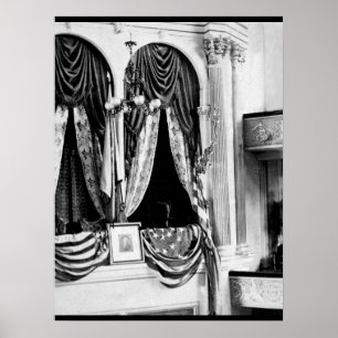 Das ist die private Box in Fords Theater, Washing Poster
