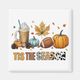 Das ist die Saison Herbstzeit mit Football und Kaf Magnet