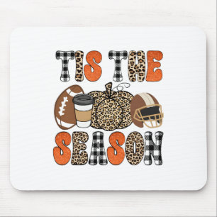 Das ist die Saison Pumpkin Leaf Latte Fall Thanksg Mousepad