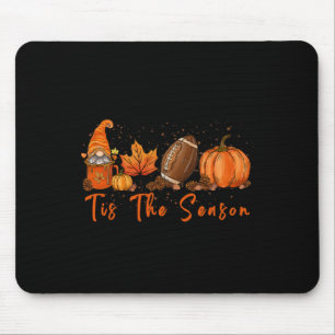 Das ist die Saison Pumpkin Leaf Latte Fall Thanksg Mousepad