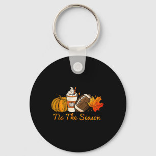 Das ist die Saison Pumpkin Leaf Latte Fall Thanksg Schlüsselanhänger