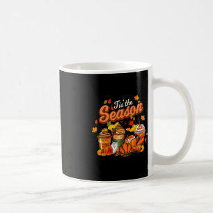 Das ist die Saison Pumpkin Leaf Latte Fall Volleyb Kaffeetasse