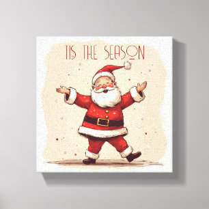 Das ist die Saison Santa Leinwanddruck