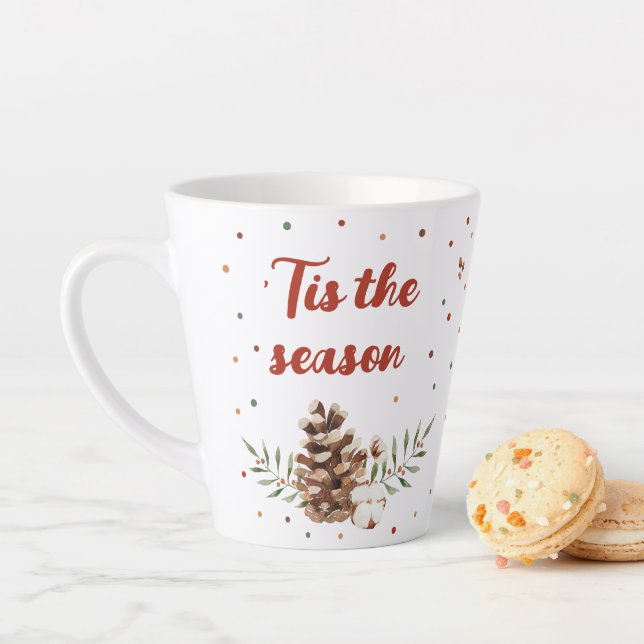 'Das ist die Weihnachtsfeier Cosy Tee Milchtasse (Beispiel)