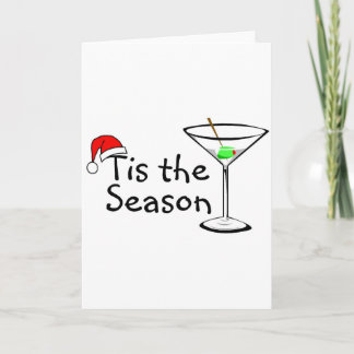 Das ist die WeihnachtsweihnachtsMartini Feiertagskarte