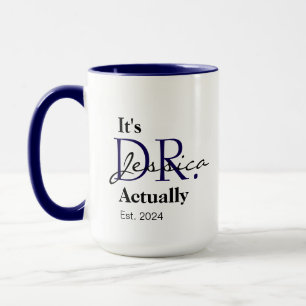 Das ist Dr. [Individuelle Name] Est. Jahr Tasse