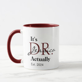 Das ist Dr. [Individuelle Name] Est. Jahr Tasse