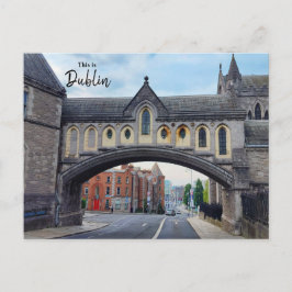 Das ist Dublin-Irland Postkarte