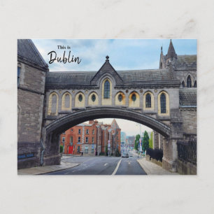 Das ist Dublin-Irland Postkarte