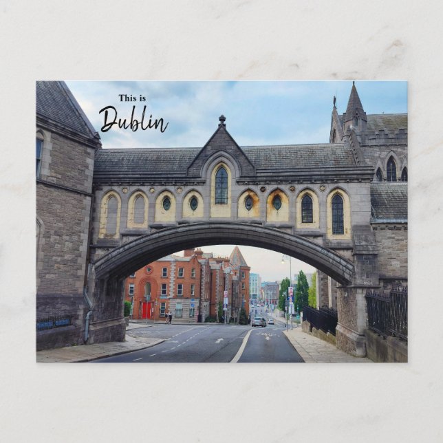 Das ist Dublin-Irland Postkarte (Vorderseite)