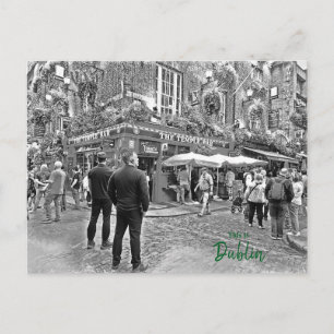 Das ist Dublin-Irland Postkarte
