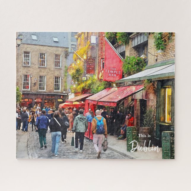 Das ist Dublin-Irland Puzzle (Horizontal)