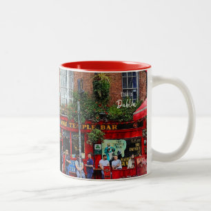 Das ist Dublin-Irland Zweifarbige Tasse
