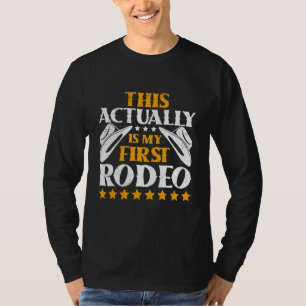 Das ist eigentlich mein erster Rodeo-Bullritt für T-Shirt