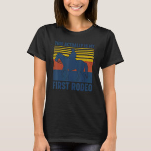 Das ist eigentlich mein erstes Rodeo-Vintages Pfer T-Shirt