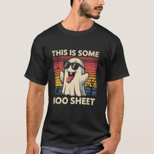 Das ist ein bisschen Boo-Blatt Geist Retro lustige T-Shirt