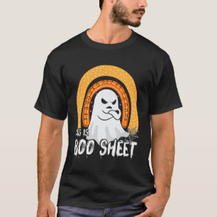 Das ist ein Bogen-Geist-Retro-halloween Kostüm mic T-Shirt