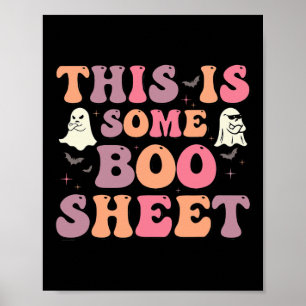 Das ist ein Boo-Blatt Halloween-Geist-Spaß für Män Poster