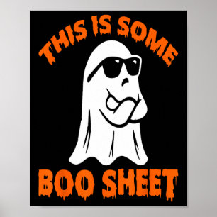 Das ist ein Boo-Blatt Halloween-Geist-Spaß für Män Poster