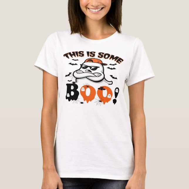 Das ist ein Boo Halloween Funny Ghost T-Shirt (Vorderseite)