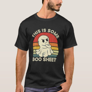 Das ist ein boo Sheet Funny Ghost Retro Halloween T-Shirt