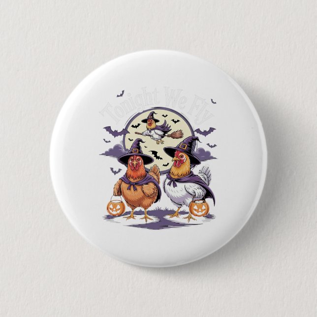 Das ist ein Boo-Sheet Funny Halloween Ghost Retro Button (Vorderseite)