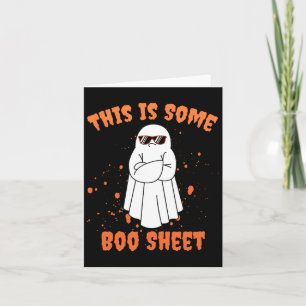 Das ist ein boo-Sheet-Ghost-Spaß Halloween Karte