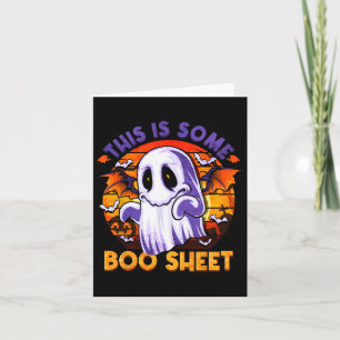 Das ist ein boo-Sheet Ghost Spooky Halloween Männe Karte