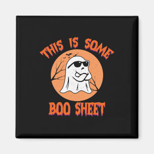 Das ist ein Boo-Sheet Halloween Cool Ghost Funny Magnet