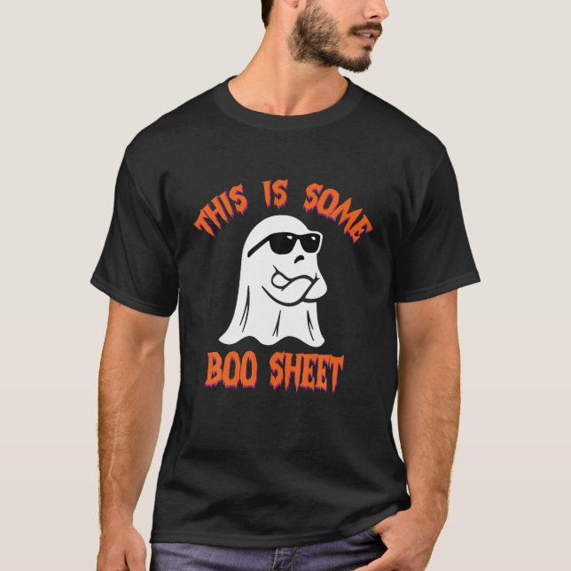 Das ist ein Boo-Sheet Halloween Cool Ghost Funny T-Shirt (Vorderseite)