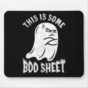 Das ist ein Boo-Sheet Halloween Ghost Fun Men Wom Mousepad