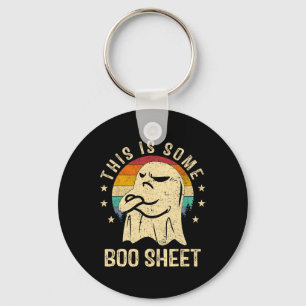 Das ist ein Boo-Sheet Halloween Ghost Fun Men Wom Schlüsselanhänger