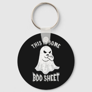 Das ist ein Boo-Sheet Halloween Ghost Fun Men Wom Schlüsselanhänger